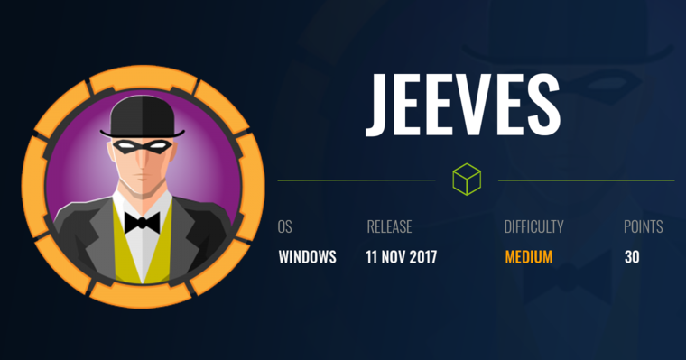 HackTheBox - Jeeves