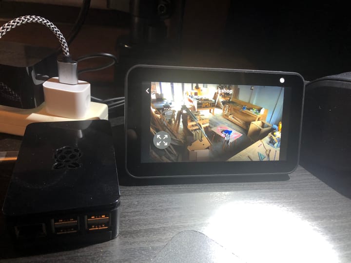 Setup Unifi Protect cameras on an Echo Show 5