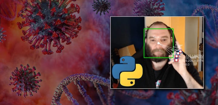 COVID-19 prevention using python