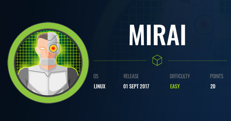 HackTheBox - Mirai