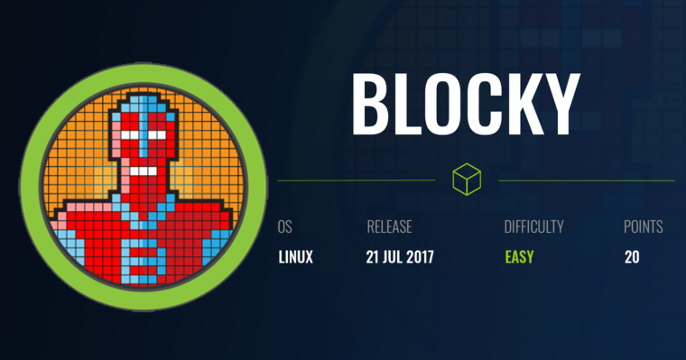 HackTheBox - Blocky