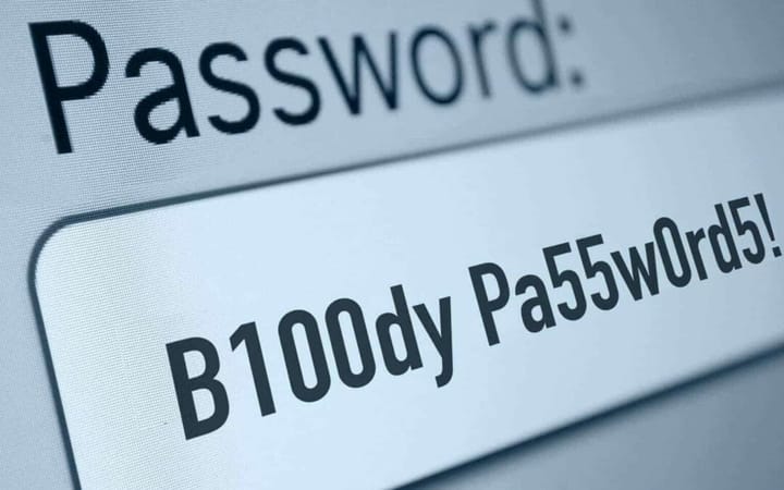 Creating secure passwords